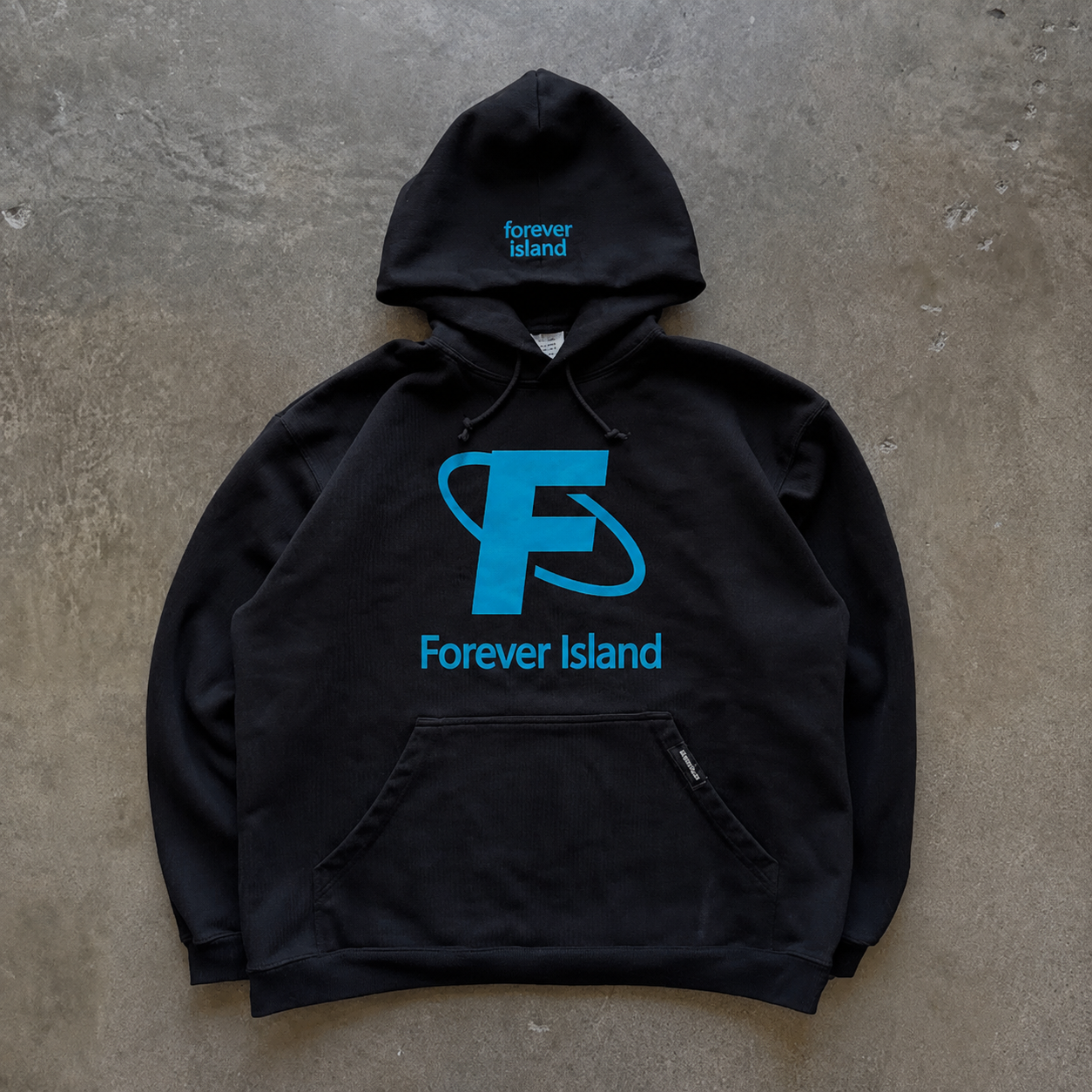 forever island x vetements hoodie